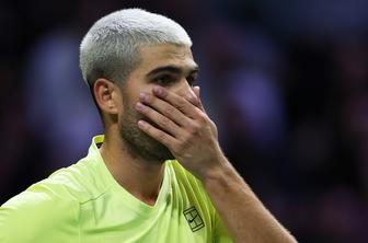 Tudi Carlos Alcaraz bo izpustil finale Davisovega pokala