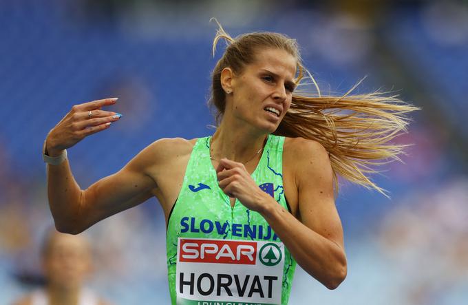 Anita Horvat se je s petim časom uvrstila v polfinale. | Foto: Reuters