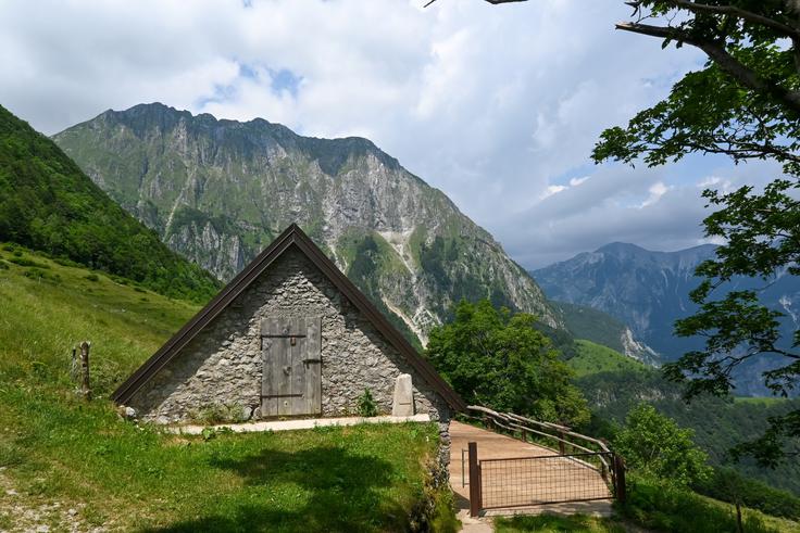 Planina Medrje na sestopu | Foto: Matej Podgoršek