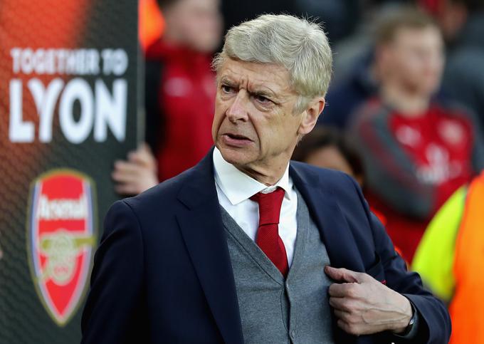 Arsene Wenger je zadnjič vodil Arsenal na evropski tekmi na štadionu Emirates. | Foto: Guliverimage/Getty Images