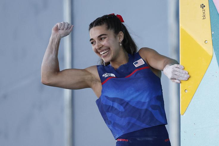 Američanka Brooke Raboutou | Foto: Reuters