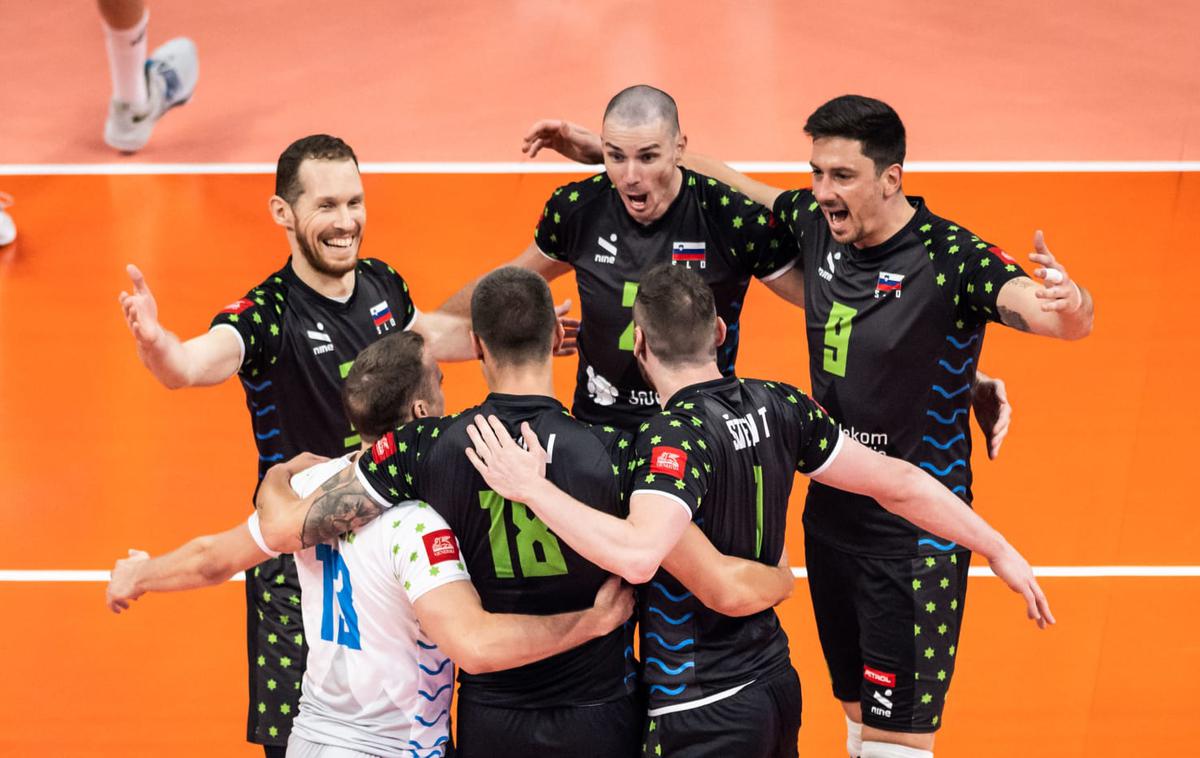 slovenska odbojkarska reprezentanca liga narodov | Slovenci so vknjižili pomembno zmago. | Foto Volleyballworld