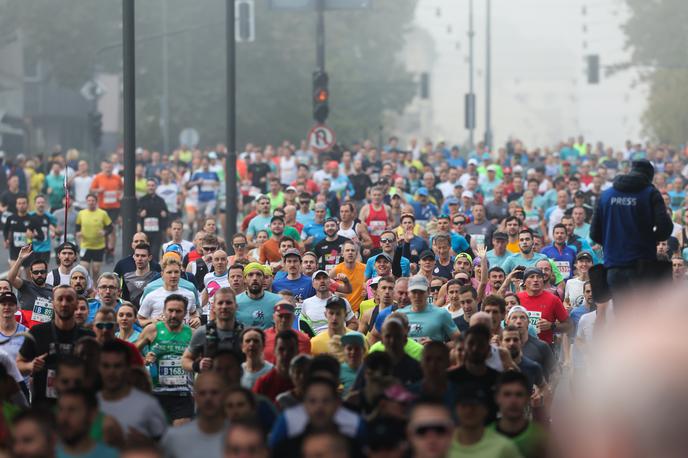 NLB 28. Ljubljanski maraton | Na nedeljskih tekih v sklopu NLB 28. Ljubljanskega maratona je startalo 13.044 tekačic in tekačev. | Foto Aleš Fevžer