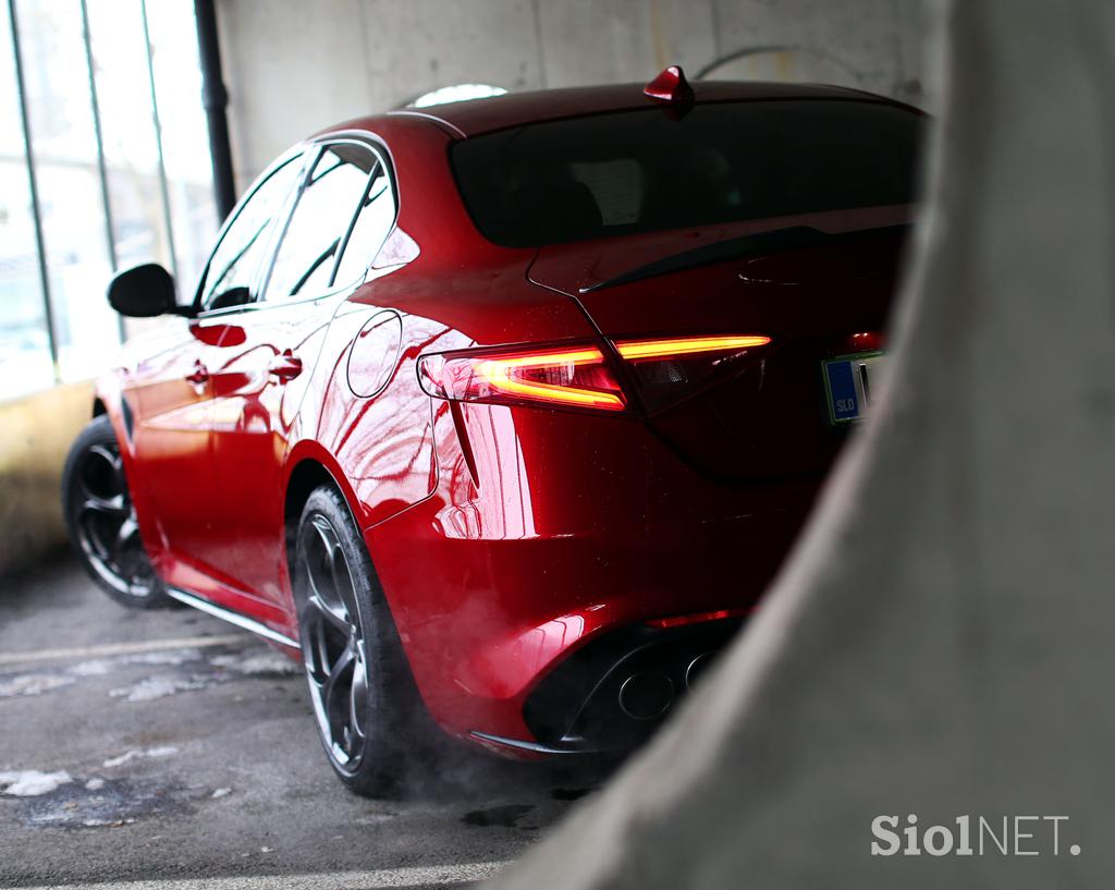 Alfa romeo gulia quadrifoglio test