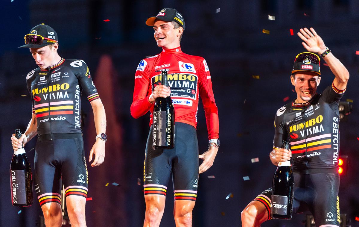 Sep Kuss Primož Roglič Vuelta 2023 | Ameriški kolesar Sepp Kuss verjame, da je za vse bolje, da je Primož Roglič zamenjal ekipo, saj bo v novi sredini dobil podporo, kot si jo zasluži. | Foto Guliverimage