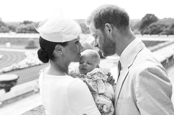 Krst Archie | Na svojem Instagram profilu sta starša objavila to fotografijo. | Foto Reuters