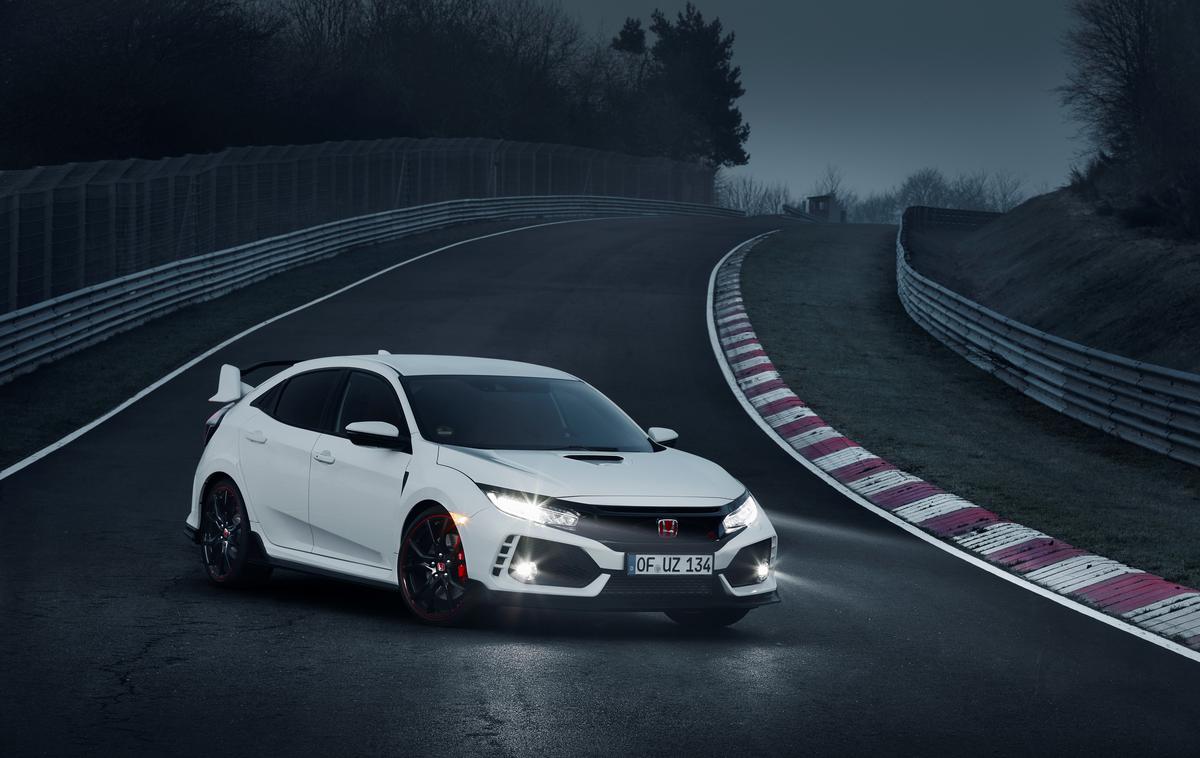 Honda civica type R - rekord Nordschleife | Foto Honda