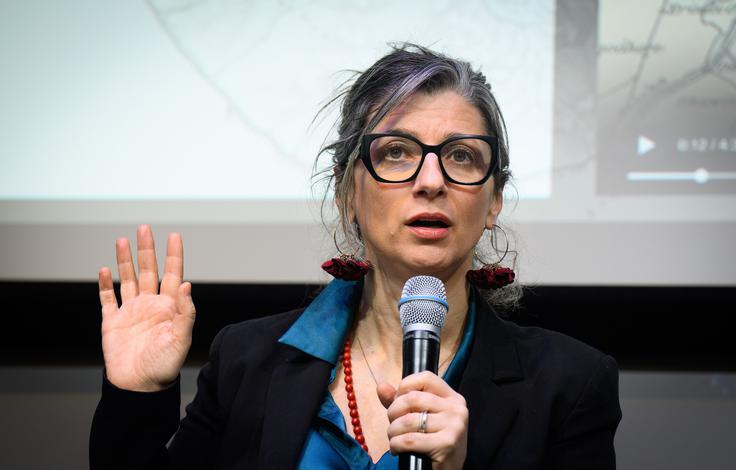 Med najostrejšimi kritiki Izraela je posebna poročevalka Združenih narodov za okupirano palestinsko ozemlje Francesca Albanese, ki govori o gospodarstvu genocida. | Foto: Guliverimage