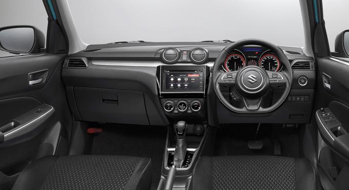 Osrednji digitalni zaslon bo omogočal tudi povezavo z vmesnikoma Car Play in Android Auto. | Foto: Suzuki
