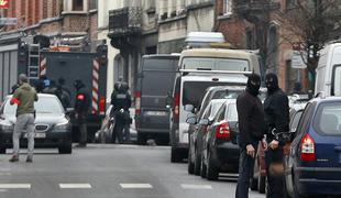 Bombni preplah v evropski četrti v Bruslju lažen