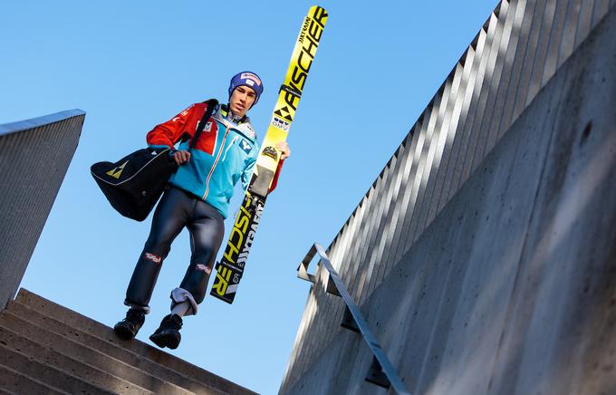 Stefan Kraft je osrednji avstrijski adut za medalje na nordijskem svetovnem prvenstvu v Lahtiju na Finskem. | Foto: Sportida