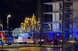 Požar v domu starejših občanov. Na teren tudi minister.