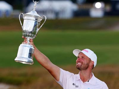 Wyndham Clark še drugič zmagovalec OP ZDA v golfu