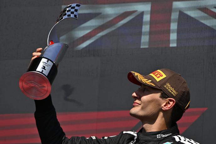 Montreal George Russell | George Russell je na dirkališču Gilles Villeneuve dosegel svojo četrto zmago v formuli 1. | Foto Reuters