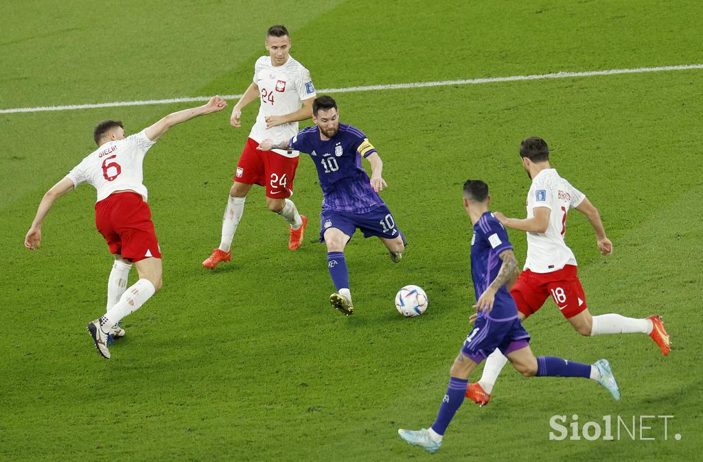 SP Argentina Poljska Messi Szczesny