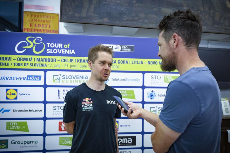 Da ima močne noge po pripravah, smo se lahko prepričali že na prvi etapi dirke Po Sloveniji, ko je naredil ključno selekcijo za svojo ekipo, ki je na koncu slavila etapno zmago.
 | Foto: Ana Kovač