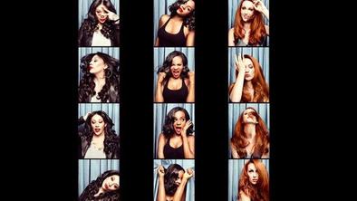 Originalne Sugababes v studiu s pevcem skupine Spector