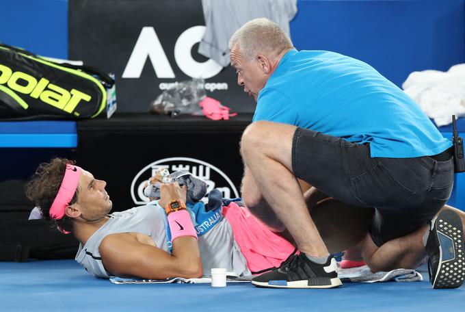 Rafael Nadal je imel v zadnjih letih kar nekaj težav s poškodbami. | Foto: Guliverimage/Vladimir Fedorenko