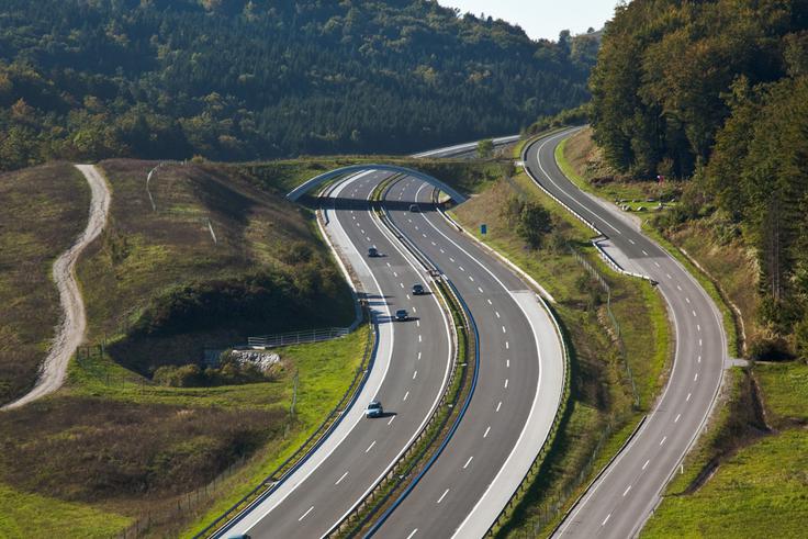 Obnova avtocestnega odseka Bič–Trebnje. | Foto: DARS