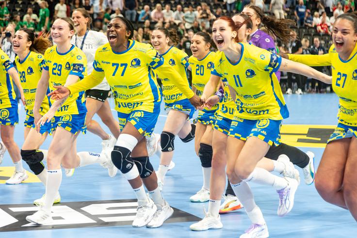 Rokometašice Metza v tej sezoni branijo evropski naslov. | Foto: Guliverimage