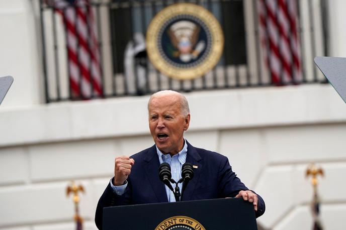 Joe Biden | "Toliko o tem, da je moja kampanja razpadla," je dejal.  | Foto Reuters