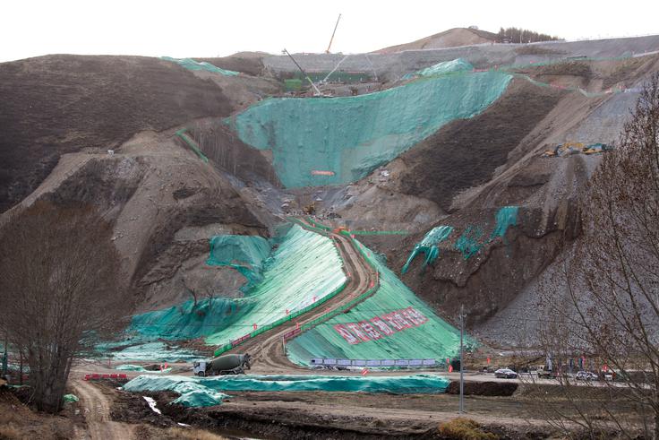 Zhangjiakou v provinci Hebei je predvideno prizorišče dveh tekem smučarskih skakalcev in skakalk 
 februarja 2021. | Foto: Reuters