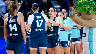 Slovenke želijo uvodni del končati s stoodstotnim izkupičkom