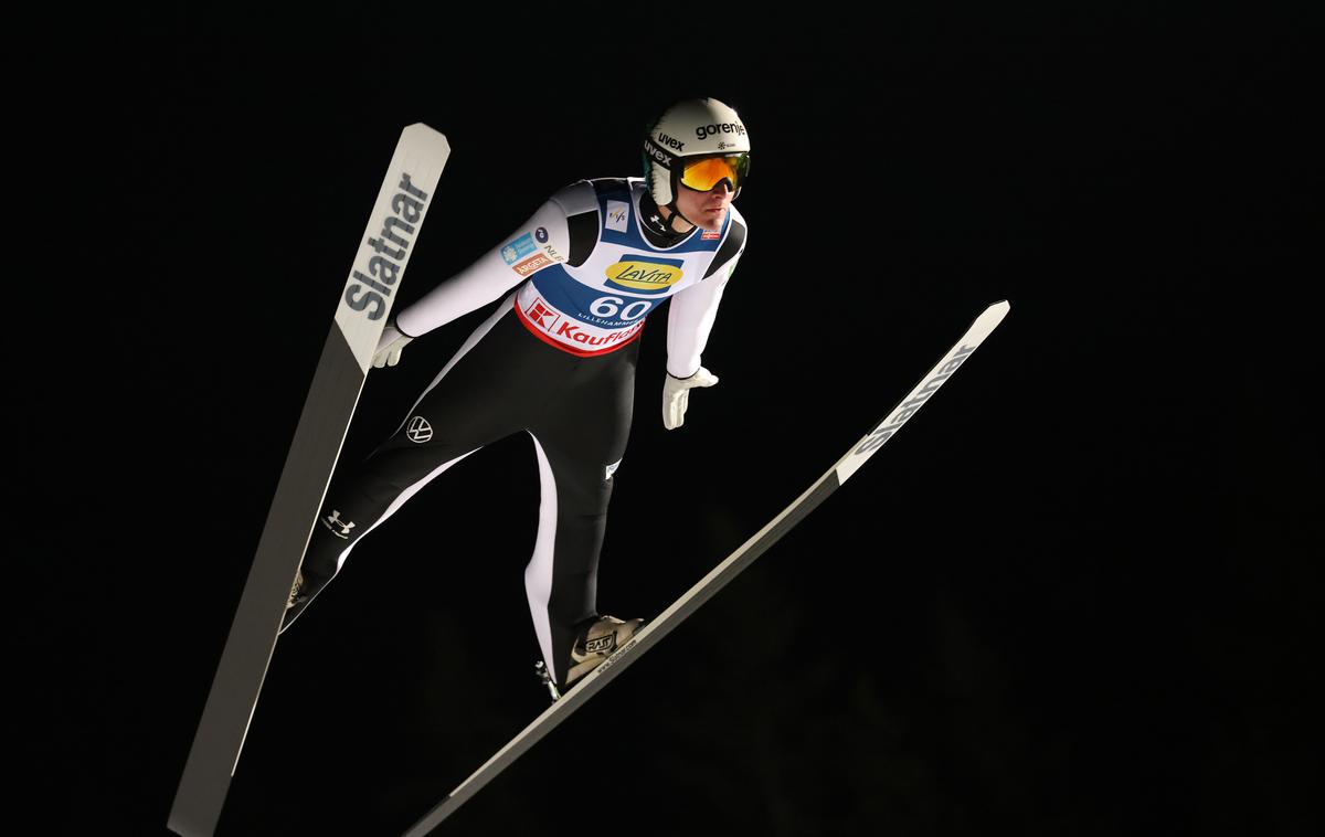 Lillehammer Domen Prevc | Domen Prevc je bil zadovoljen s četrtim mestom na prvi tekmi v Lillehammerju. | Foto Reuters