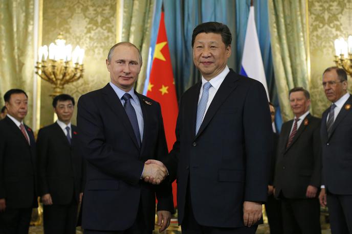 Vladimir Putin in Ši Džinping | Ali prihodnost v primeru ukrajinskega poraza pripada Rusiji in Kitajski? | Foto Guliverimage