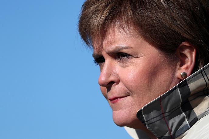 Nicola Sturgeon | Do aretacije nekdanje premierke Nicole Sturgeon prihaja po aprilski aretaciji njenega moža Petra Murrella, ki je bil pri SNP odgovoren za finance.  | Foto Guliverimage