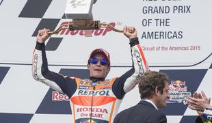 Marquez samotni jezdec sredi Teksasa, Dovizioso se je maščeval Rossiju