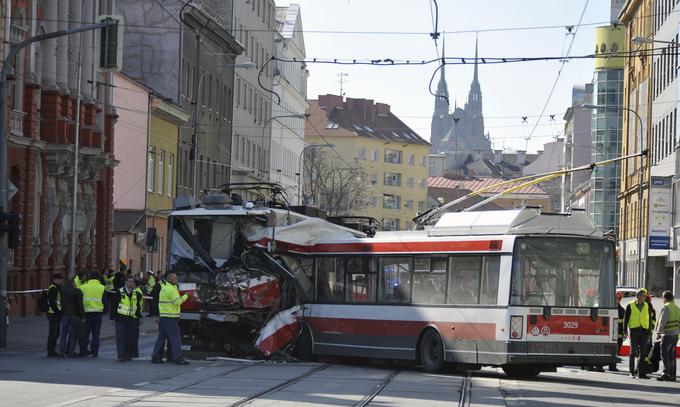 Nesreča Brno | Foto: STA ,