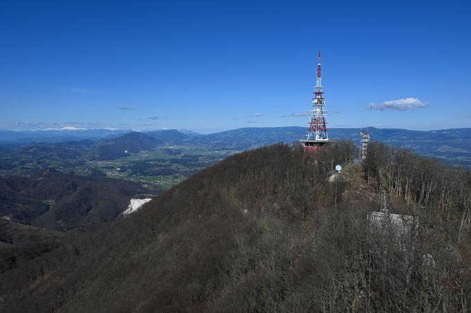 Pogled s stolpa na Boču | Foto: Matej Podgoršek