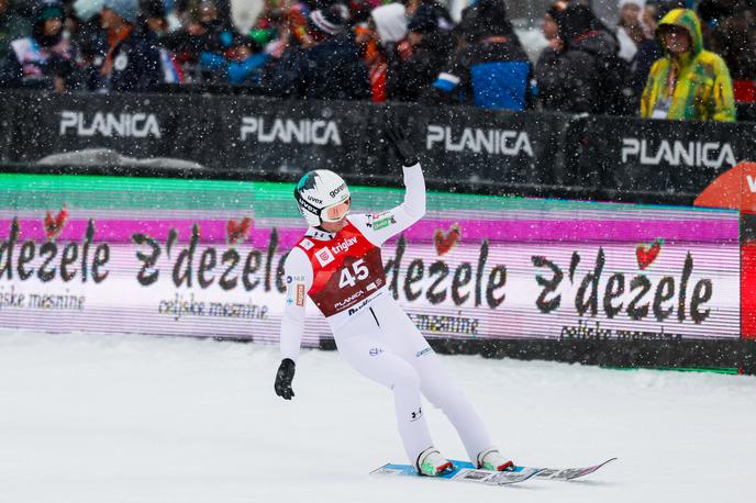 Anže Lanišek, Planica | Anže Lanišek je zmagovalec četrtkovih kvalifikacij v Planici. | Foto Aleš Fevžer