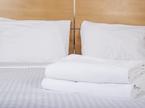 posteljnina, hotel, rjuhe