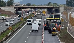 Še vsaj en mesec gneče proti Ljubljani, prihajajo dnevi s prometnimi infarkti