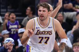 Dončić z maestralno predstavo prehitel LeBrona in se podpisal pod poseben mejnik Lakersov
