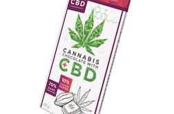 Odpoklic temne čokolade s CBD