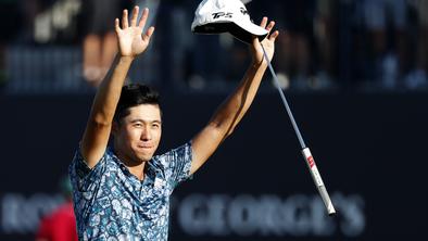 Morikawa zmagovalec zadnjega golfskega "majorja" v sezoni