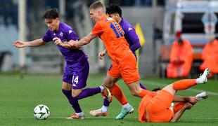 Fiorentina končala rekorden evropski niz Celja