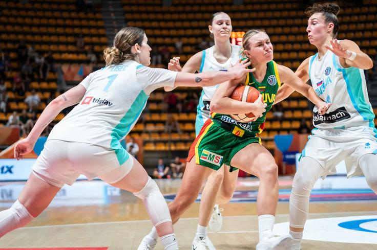 EuroBasket, Slovenija : Litva, slovenska ženska košarkarska reprezentanca | Foto: Fiba Europe