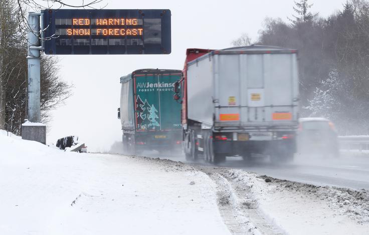 sneg Velika Britanija | Foto: Reuters