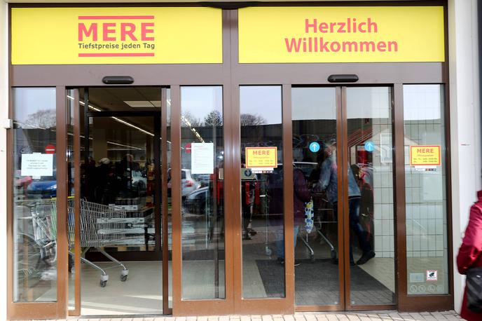 Trgovina Mere | Januarja 2019 je ruska trgovska veriga Mere, znana po vzdevku ruski Aldi, v Leipzigu odprla svojo prvo nemško poslovalnico. | Foto Guliverimage