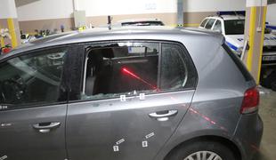 Mariborčana sama streljala na svoj avtomobil in prijavila poskus uboja #foto