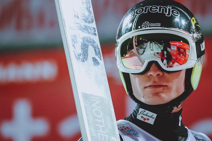 Anže Lanišek je na prvenstvo prišel kot najboljši slovenski skakalec v svetovnem pokalu. | Foto: Sportida