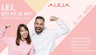 Z zdravjem obarvan pester teden v ALEJI