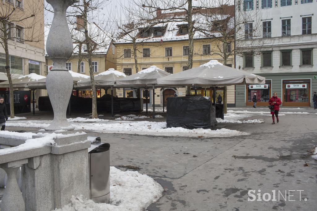 Kavarna Trmostovje, Prešernov trg
