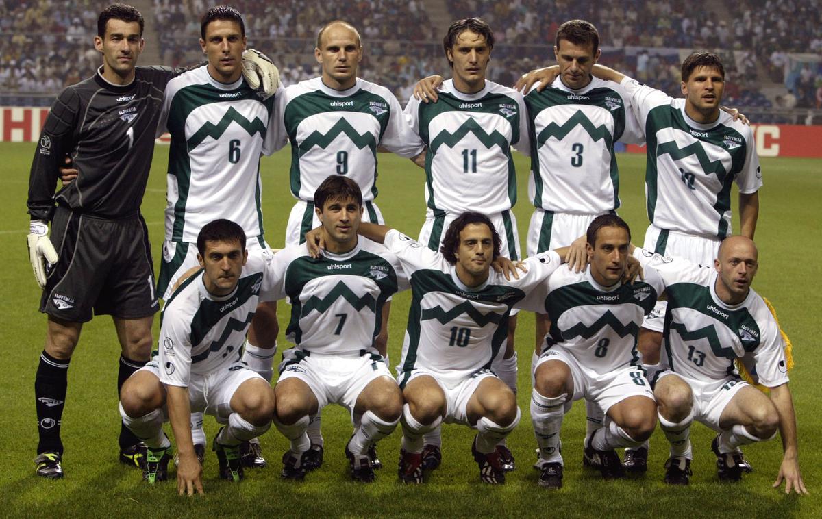 Slovenija Španija 2002 Katanec Zahović | Slovenija je prvo tekmo na SP 2002 odigrala 2. junija proti Španiji in izgubila z 1:3. | Foto Reuters