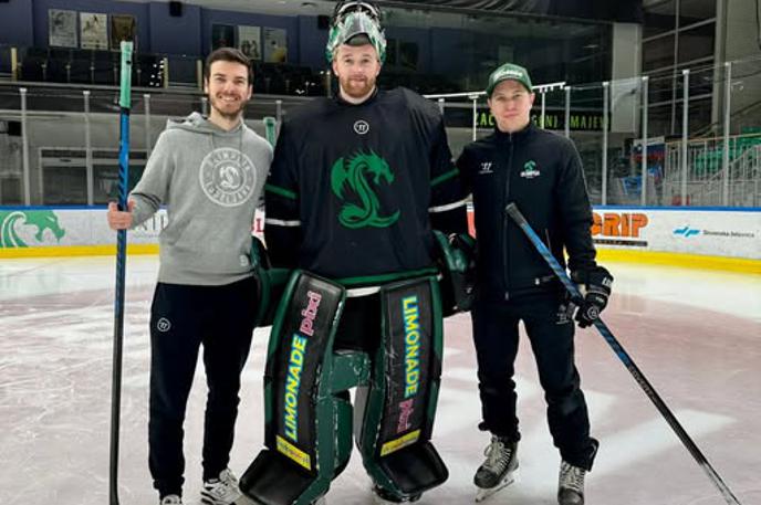 Lukaš Horak | Lukaš Horak se je vrnil na treninge. | Foto HK Olimpija