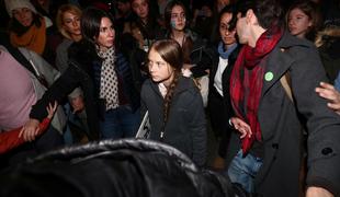 Med tisoči protestnikov v Madridu tudi Greta Thunberg